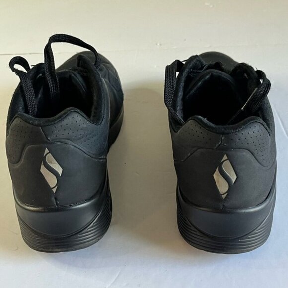 Skechers Men’s Black Athletic Sneakers Size 10 (EU 40) Air Cooled Memory Foam - Picture 10 of 16